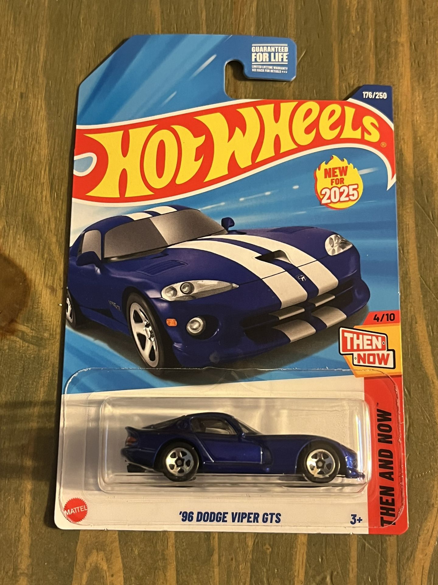 2025 Hot Wheels Then&now 96 Dodge Viper Gts
