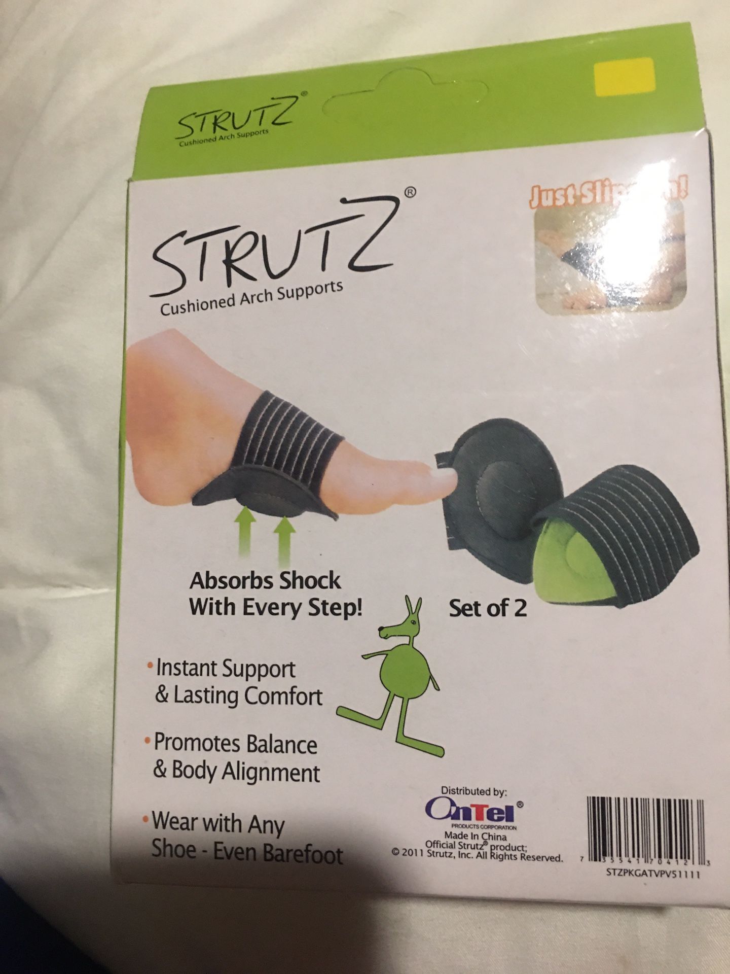 Strutz Cushioned Arch Support-NIB