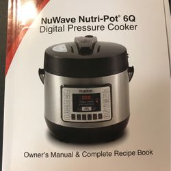 NuWave 6Qt Pressure Cooker & Induction Cooktop