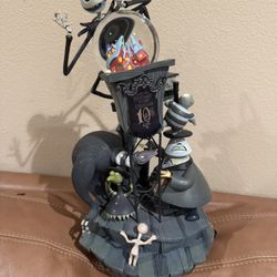 nightmare 10th anniversary snow dome music box statue 2003 limited