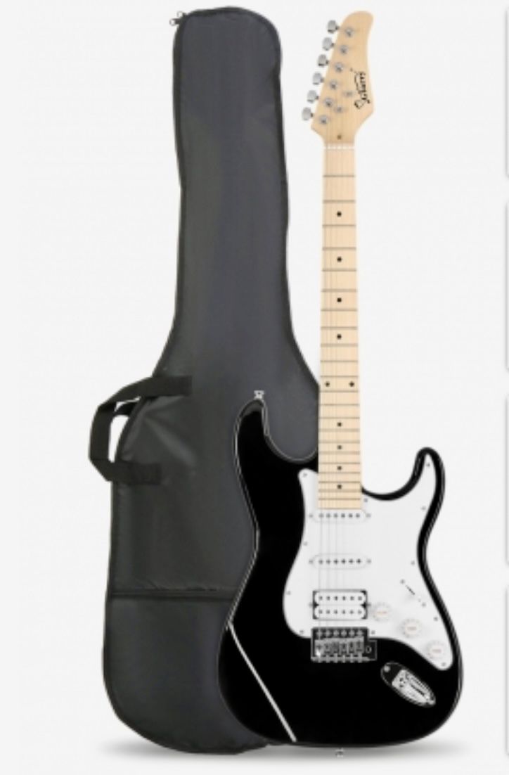 Best Choice Products 30in Kids Electric Guitar Beginner Starter Kit w/ 5W Amplifier, Strap, Case