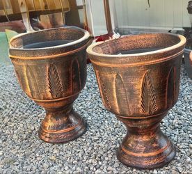 Large heavy duty Mexican planters $55 each or 2x$100
