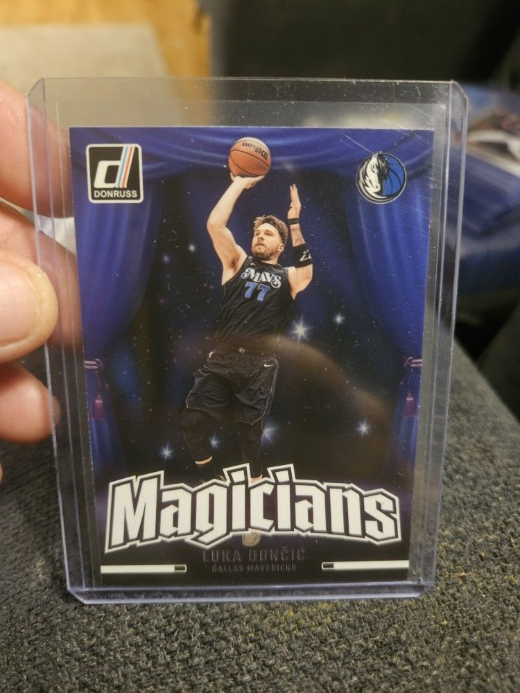 Luka Doncic Donruss Magicians 