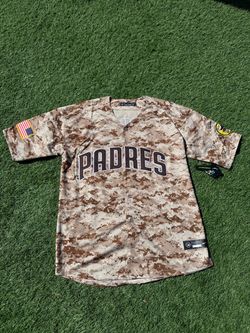 San Diego Padres Jersey Camo