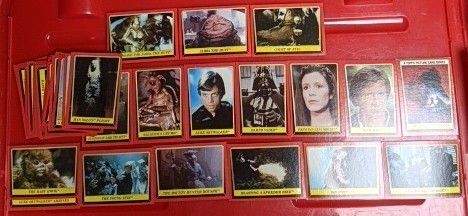 Star Wars Vintage 1983 The Return Of The Jedi Cards Set 40 Cards Total