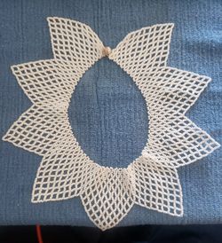 Antique Beaded Collar Necklace Flapper 