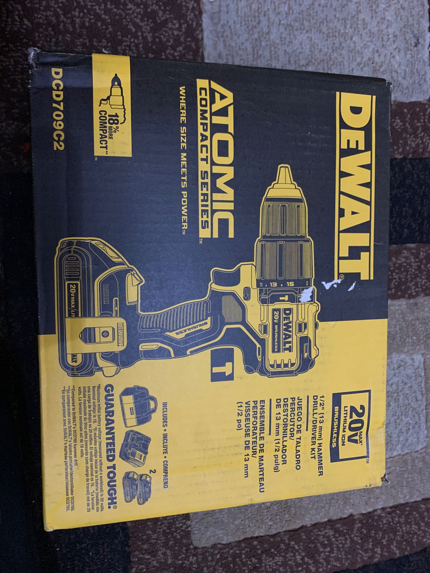 1/2 hammer drill/ driver kit