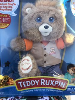 The new teddy ruxpin . New in box