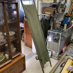 U.S. Army Collapsible Stretcher, Gernee, Vintage, Military Green