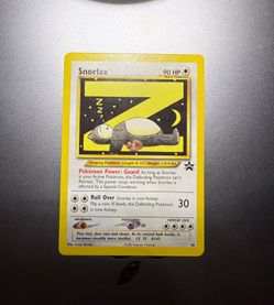 WOTC Sleeping Snorlax Promo