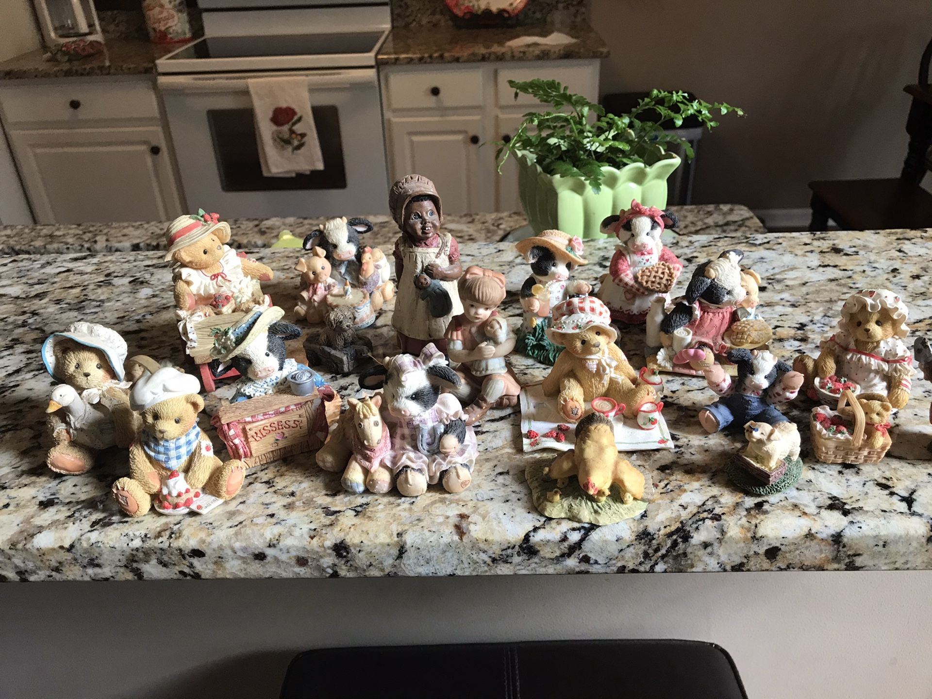 Cherished teddies and moo moos and Boyd’s