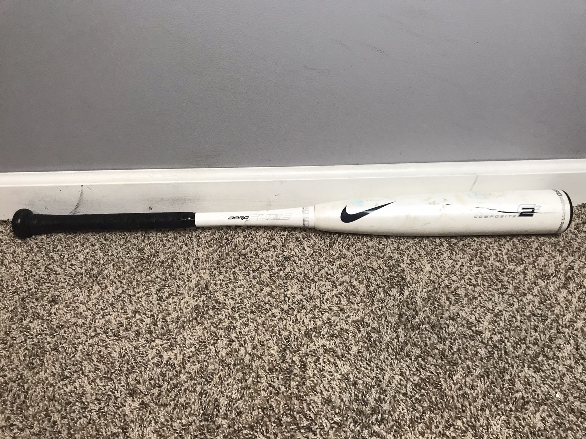 33/30 Nike Aero CX2 CARBON COMPOSITE ULTRA LIGH BESR CERTIFIED Baseball Bat.