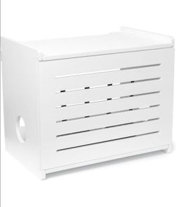 Wooden WiFi Router Storage Box