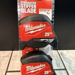 Milwaukee Magnetic Tape measure- 2 Pack