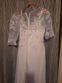 Beautiful wedding dress