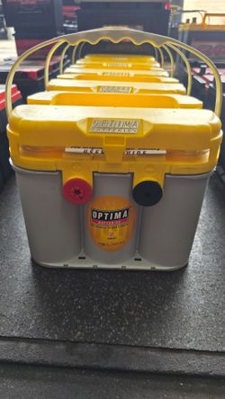 OPTIMA Batteries OPT8014-045 8014-045 D34/78 YellowTop Dual Purpose car truck Battery. Bateria Para Carro Camioneta

PRICE IS FIRM. Optima yellow top 