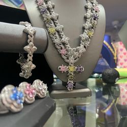 Necklace And Bracelet Set