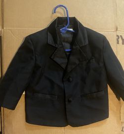 Black Peanut butter Collection Toddler 3 Piece Suit Size 1 From Men’s Wear house