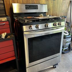 2020 Samsung Stainless Steel Gas Stove