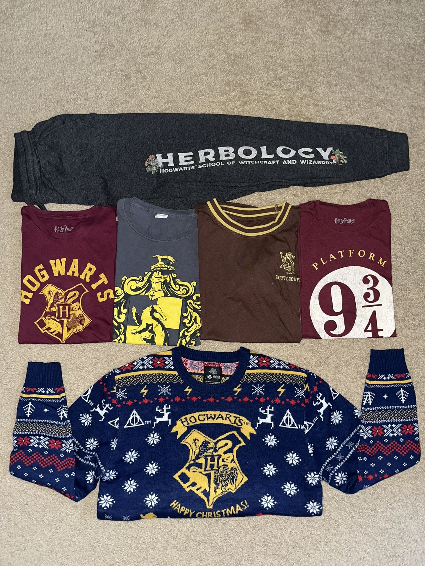 harry potter women’s clothes bundle