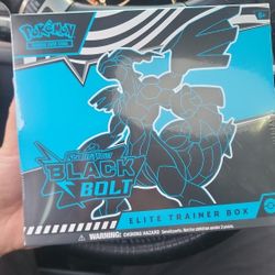 Pokemon Black Bolt Etb
