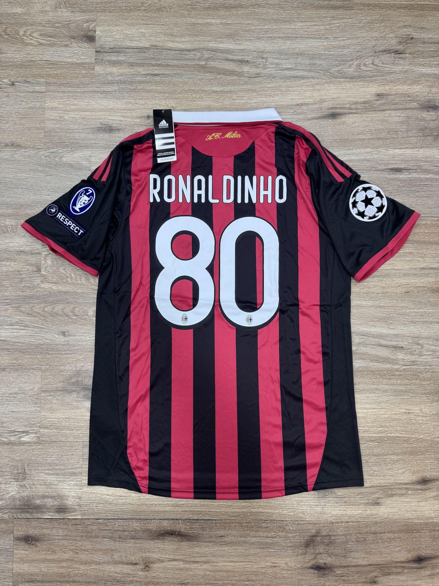 2009/2010 AC Milan Ronaldinho Jersey