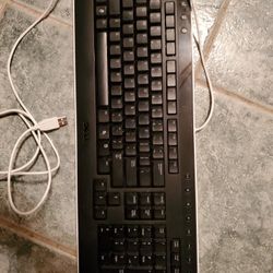 Dell USB Keyboard For A Computer, New