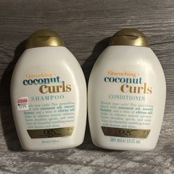 OGX Quenching + Coconut Curls Shampoo & Conditioner Set 