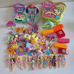 Polly Pocket Dolls Case Compacts All for $10