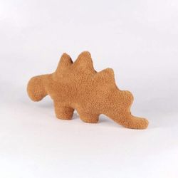 Dinosaur Chicken Nugget Plushie Pillow