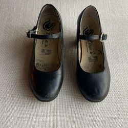 Folklorico Little Girls Shoes Size 29 Used But Good Condition