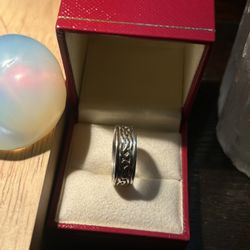 Silver 925 Claddagh Band