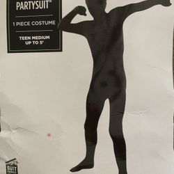 Black Morph/Party Suit Halloween Costume