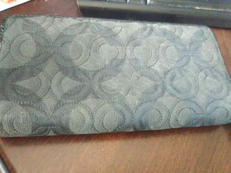 Coach clutch wallet