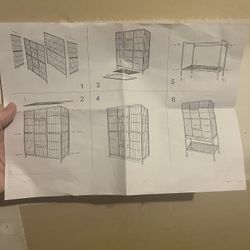 Large Bird Cage With Stand And Ladder - Never Used, Still In Box -  White 