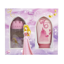 DISNEY - DISNEY PRINCESS AURORA CASTLE 2PC SET ( W ) 1.7 OZ