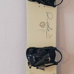 RIDE "Solace" 147cm Snowboard + RIDE Bindings
