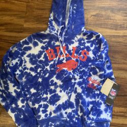 Buffalo Bills Women’s Tie Dye Hoodie Sweatshirt 