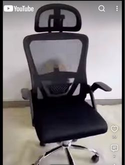 Black economic office chair