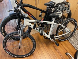 Two Used E-Bikes — Sold As-Is