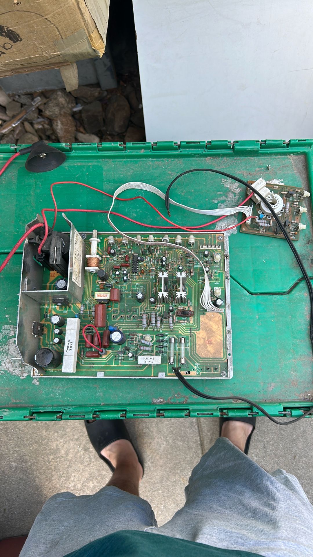 Unknown Wells Gardner ? Monitor Chassis Arcade Part