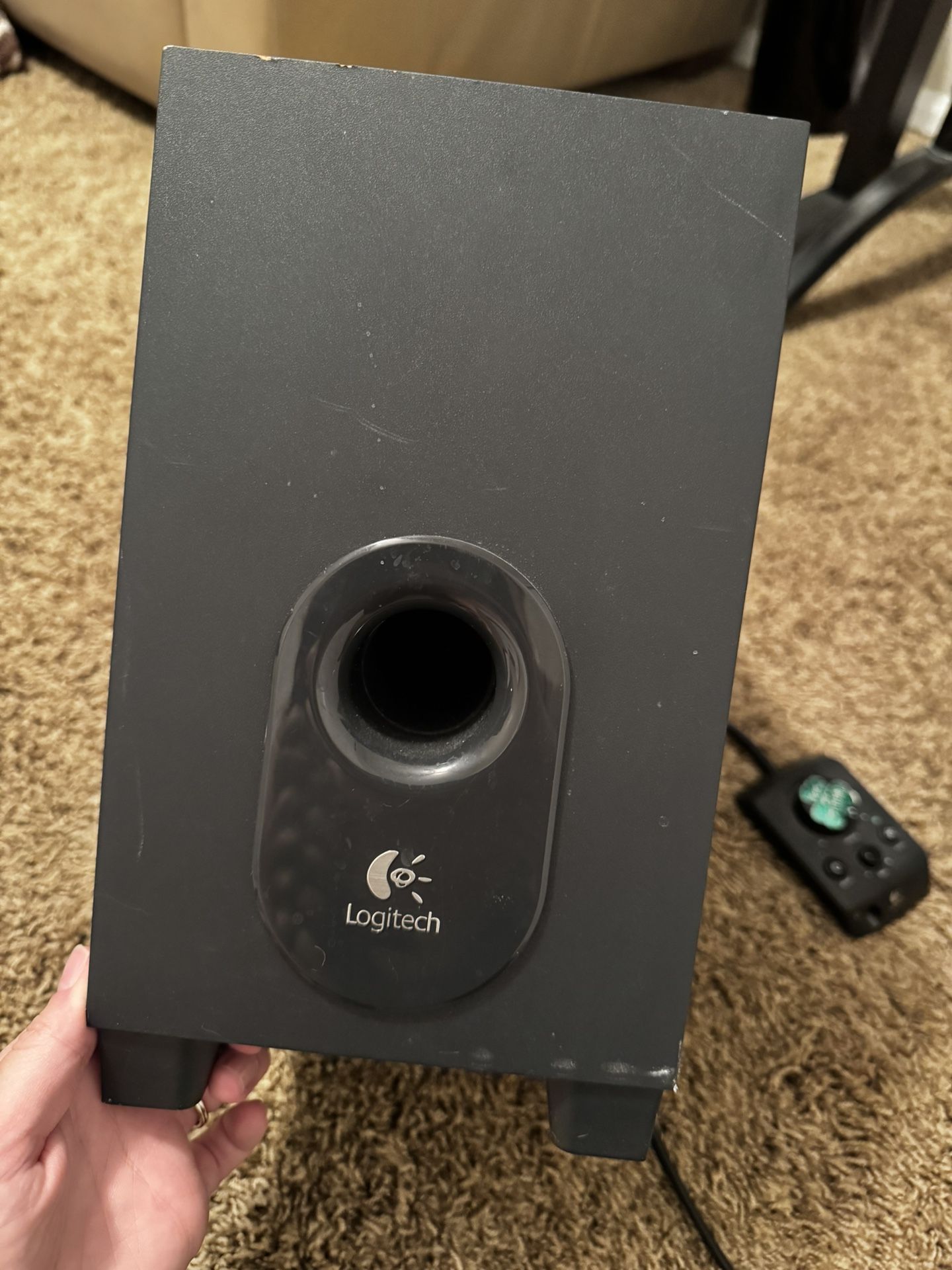 Logitech X-540 5.1 Surround Sound Speaker System with Subwoofer