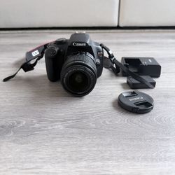 Canon EOS Rebel T5 DSLR Camera with Lens Battery and Charger