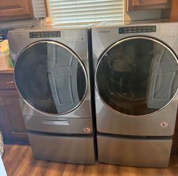 Washer and dryer