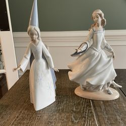 Lladro Figurines In Like New Condition