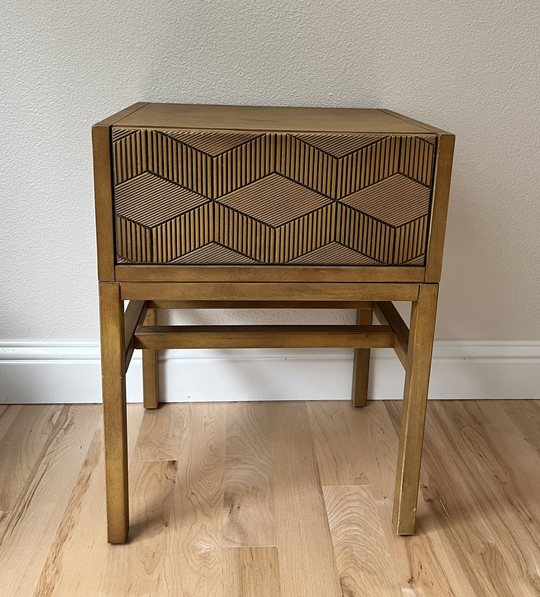 Geometric Accent Table