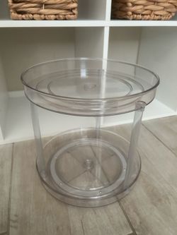 Clear Rotating Organizer