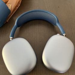 Apple - AirPods Max (Lightning) - Sky Blue