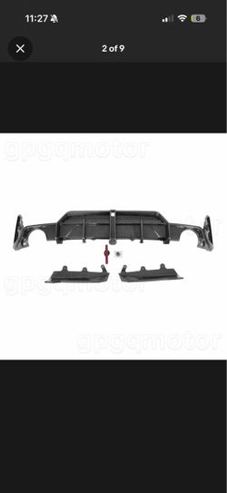 23-26 330i M SPORT or M340i rear diffuser PAINTED CARBON