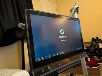 Tobii Dynavox I-16 Eye Tracking Device + Rehadapt Floor Stand (Full Set)